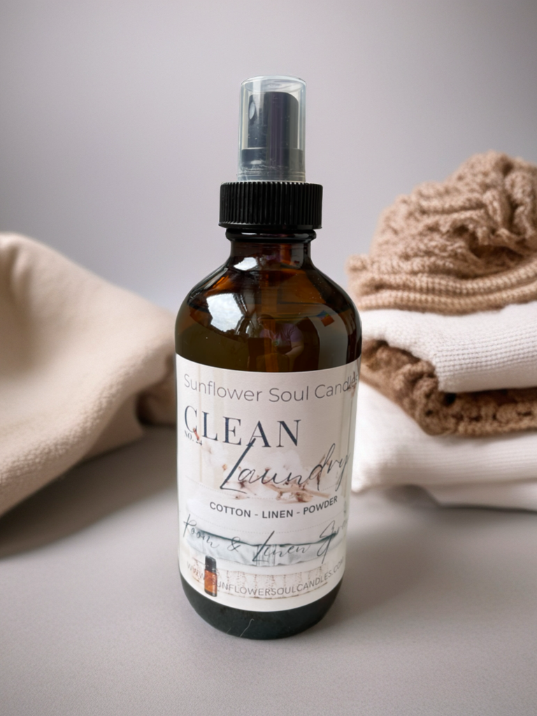 CLEAN LAUNDRY 8oz Room & Linen Spray
