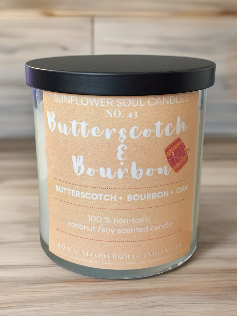 BUTTERSCOTCH & BOURBON Scented Candle