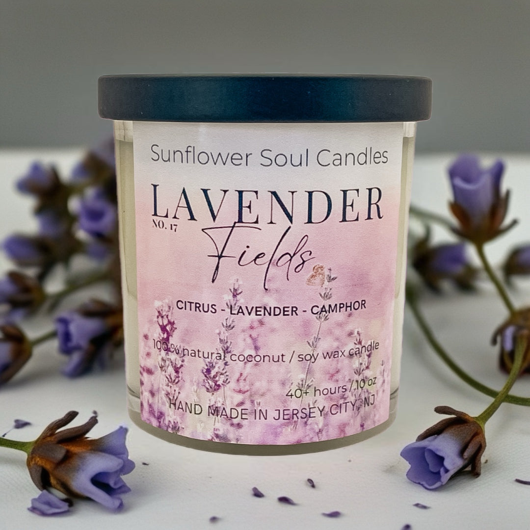 LAVENDER FIELDS Scented Candle