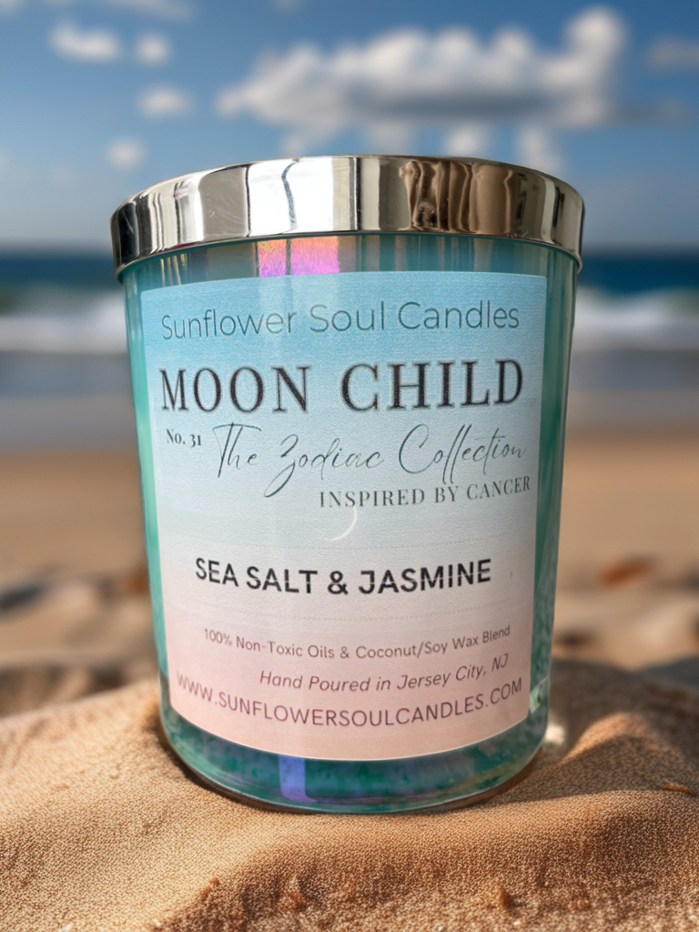MOON CHILD (Cancer) Double-Wick Scented Candle
