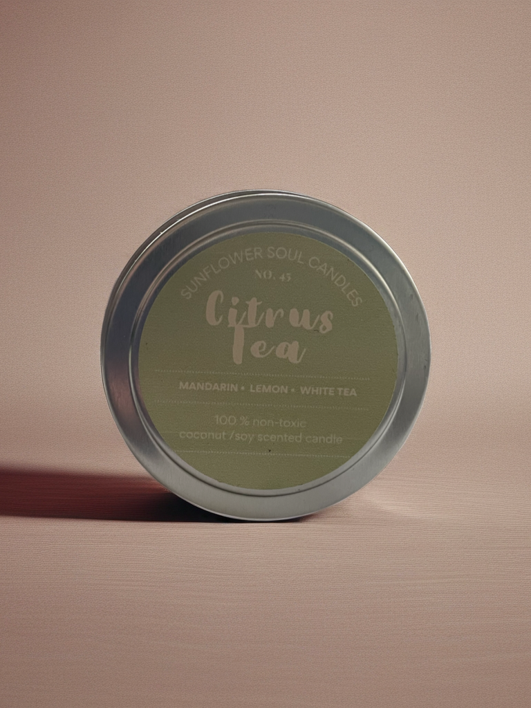 CITRUS TEA Scented Candle