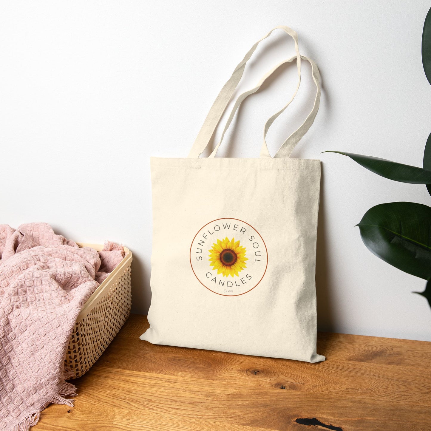 Logo Canvas Tote
