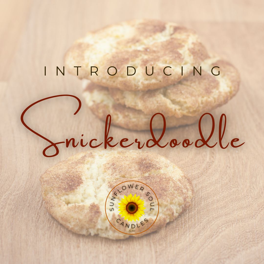 SNICKERDOODLE COOKIE Scented 10oz Candle