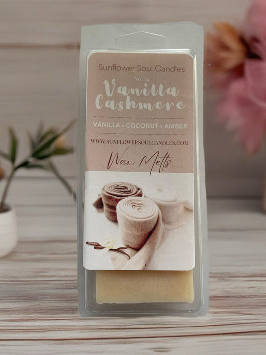 VANILLA CASHMERE Snap Bar Wax Melts