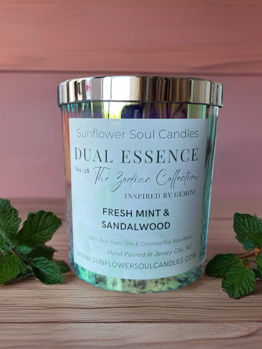 DUAL ESSENCE (Gemini) Double- Wick Layered Scented Candle