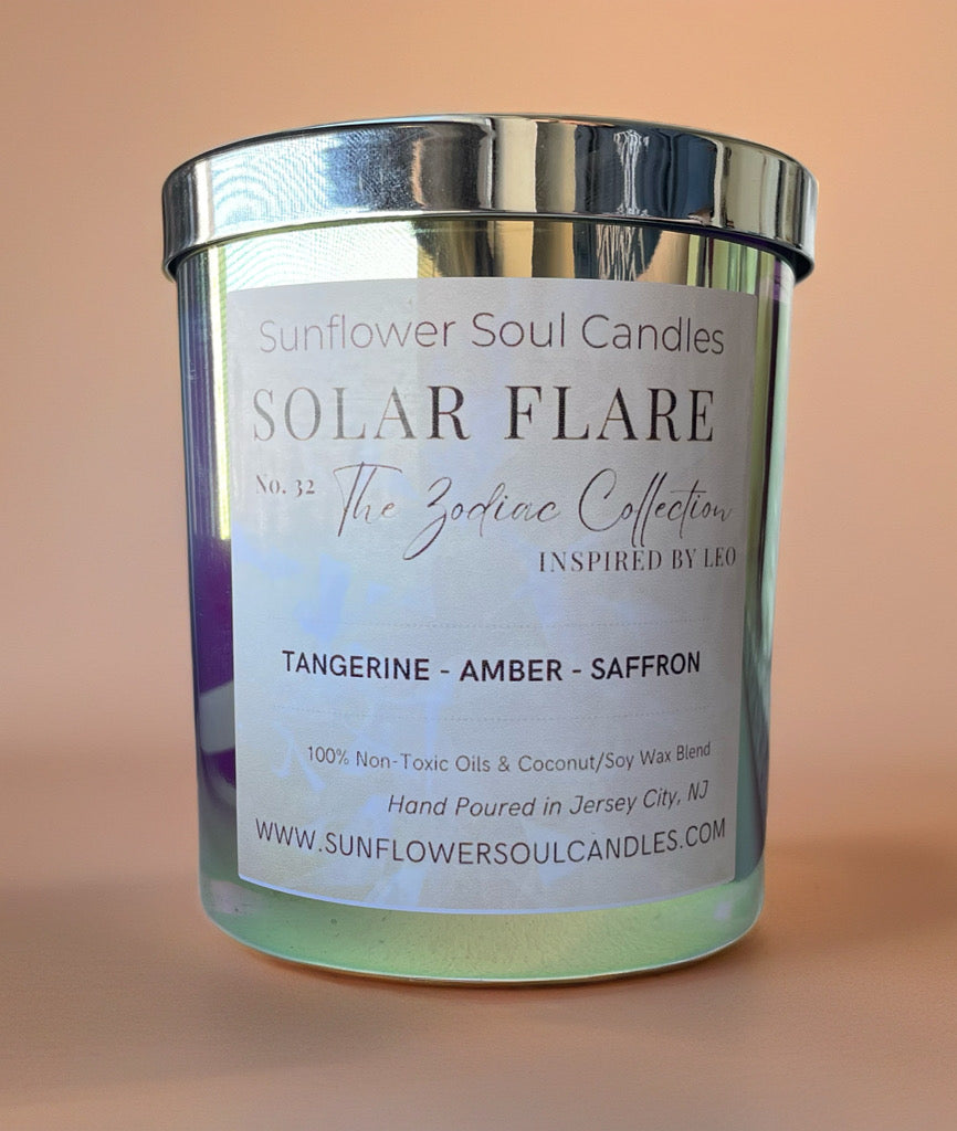 SOLAR FLARE (Leo) Double-Wick Scented Candle