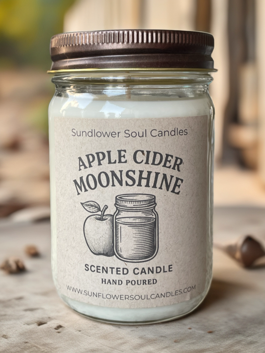 APPLE CIDER MOONSHINE Scented Candle