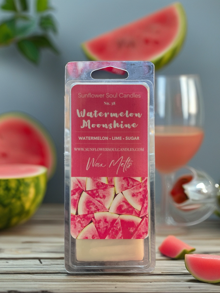 WATERMELON MOONSHINE Snap Bar Wax Melts