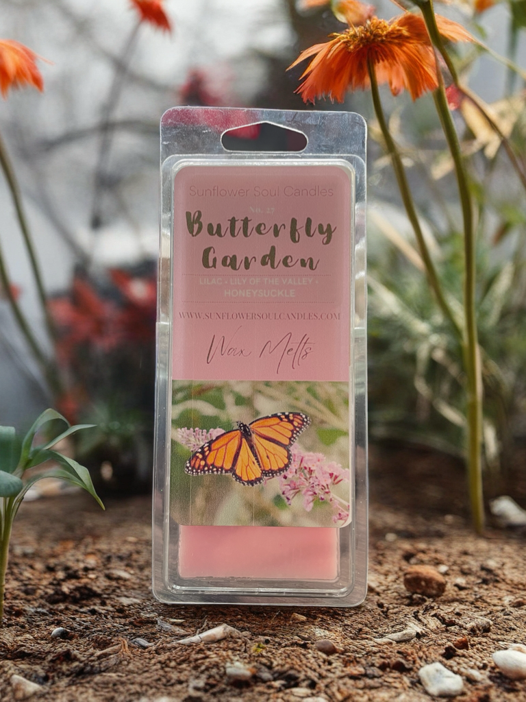 BUTTERFLY GARDEN Snap Bar Wax Melts