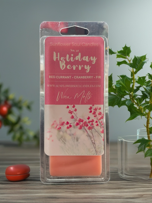 HOLIDAY BERRY Snap Bar Wax Melts