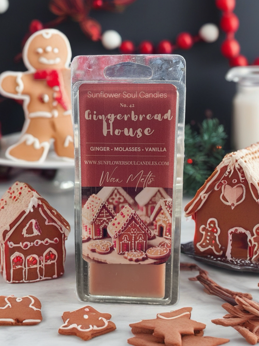 GINGERBREAD HOUSE Snap Bar Wax Melts