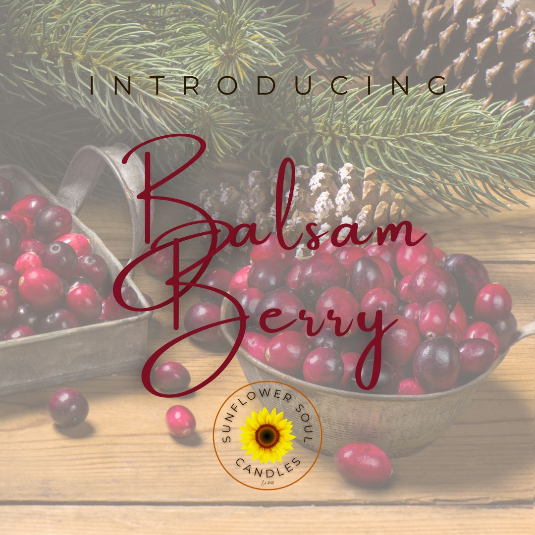 BALSAM BERRY Scented 10oz Candle