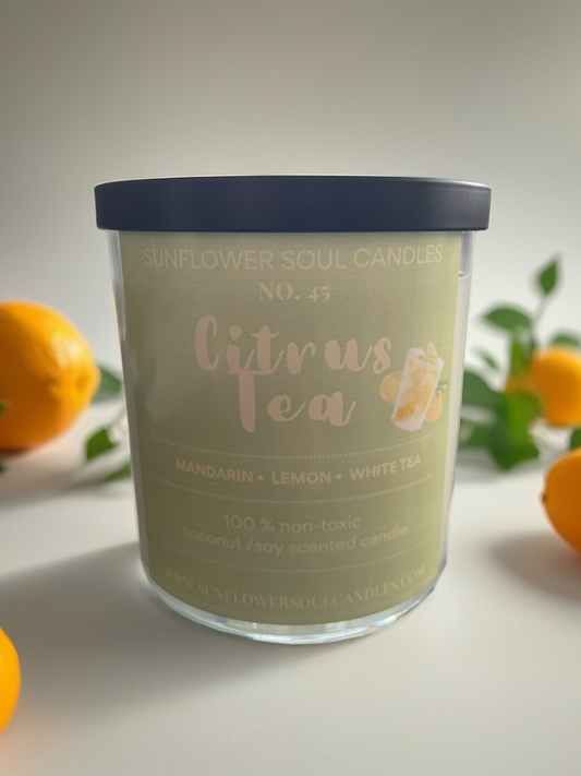CITRUS TEA Scented Candle