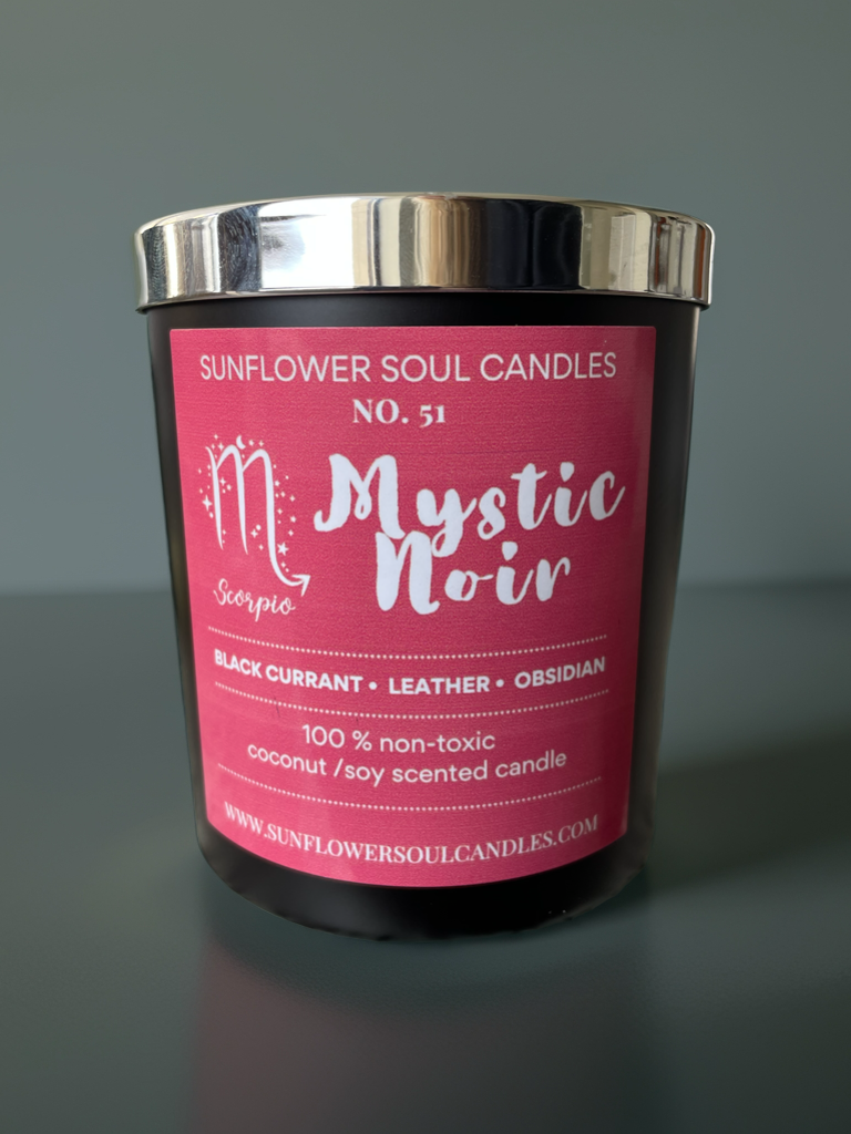 MYSTIC NOIR (Scorpio) Double-Wick Scented Candle