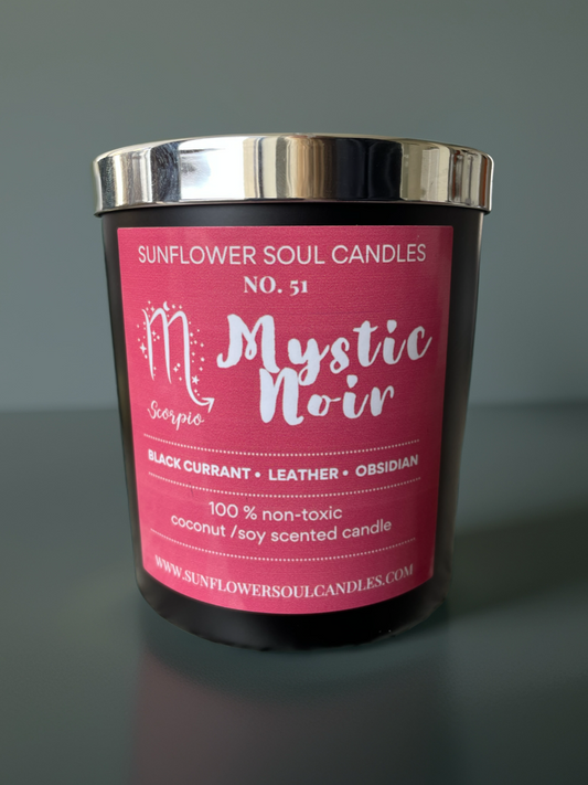 MYSTIC NOIR (Scorpio) Double-Wick Scented Candle