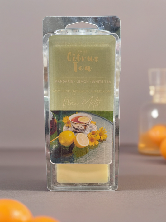 CITRUS TEA Snap Bar Wax Melts