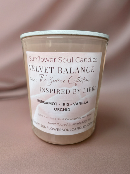 VELVET BALANCE (Libra) Double-Wick Scented Candle