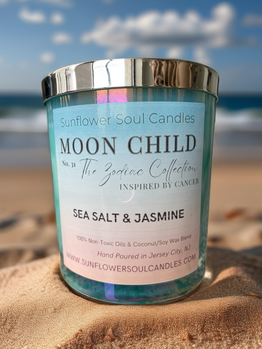 MOON CHILD (Cancer) Double-Wick Scented Candle